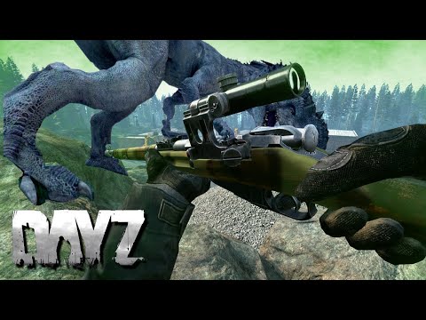 Not just DINOSAURS in DayZ - SECRET LOOT CHESTS and Stalkers
