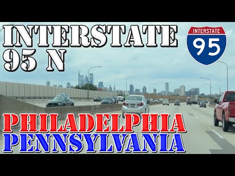 I-95 North - Baltimore, MD to Philadelphia, PA - 4K Highway Drive