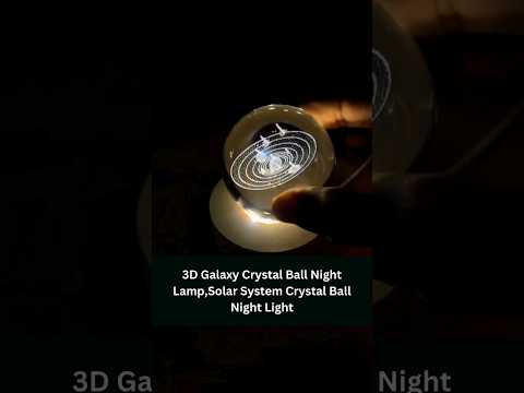 Crystal galaxy ball LED LIGHT