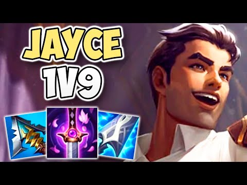THIS IS HOW YOU CAN CARRY 1V9 WITH JAYCE! | CHALLENGER JAYCE TOP GAMEPLAY | Patch 11.22 S11