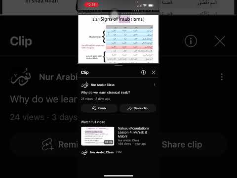 Why we learn classical iraab?