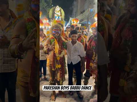 Pareshan boys babbu mass dance at Marredpally Naresh AnnaPalarambandi Procession 2025