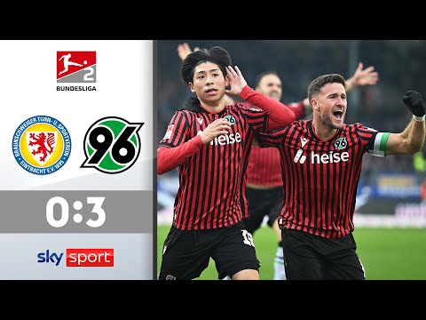 Klarer Derbysieg für 96! | Eintracht Braunschweig - Hannover 96 | Highlights - Spieltag 10 -  25/26