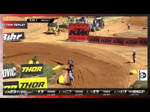 Valk vs Andersen | WMX Race 1 | MXGP of Portugal 2022 #MXGP #Motocross