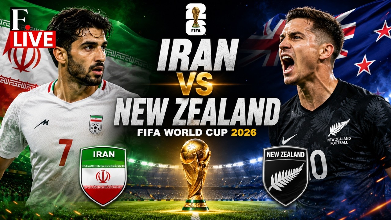 🔴FIFA World Cup 2026 LIVE | Iran vs New Zealand FIFA LIVE | Watch FIFA World Cup 2026 LIVE
