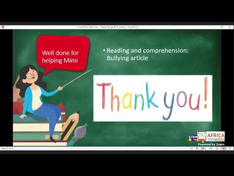 Grade 10 English FAL 2 June 2020 Unpacking poetry