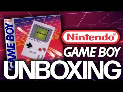 Nintendo Game Boy Retro 👾 Unboxing 📦 & Gameplay! 🎮