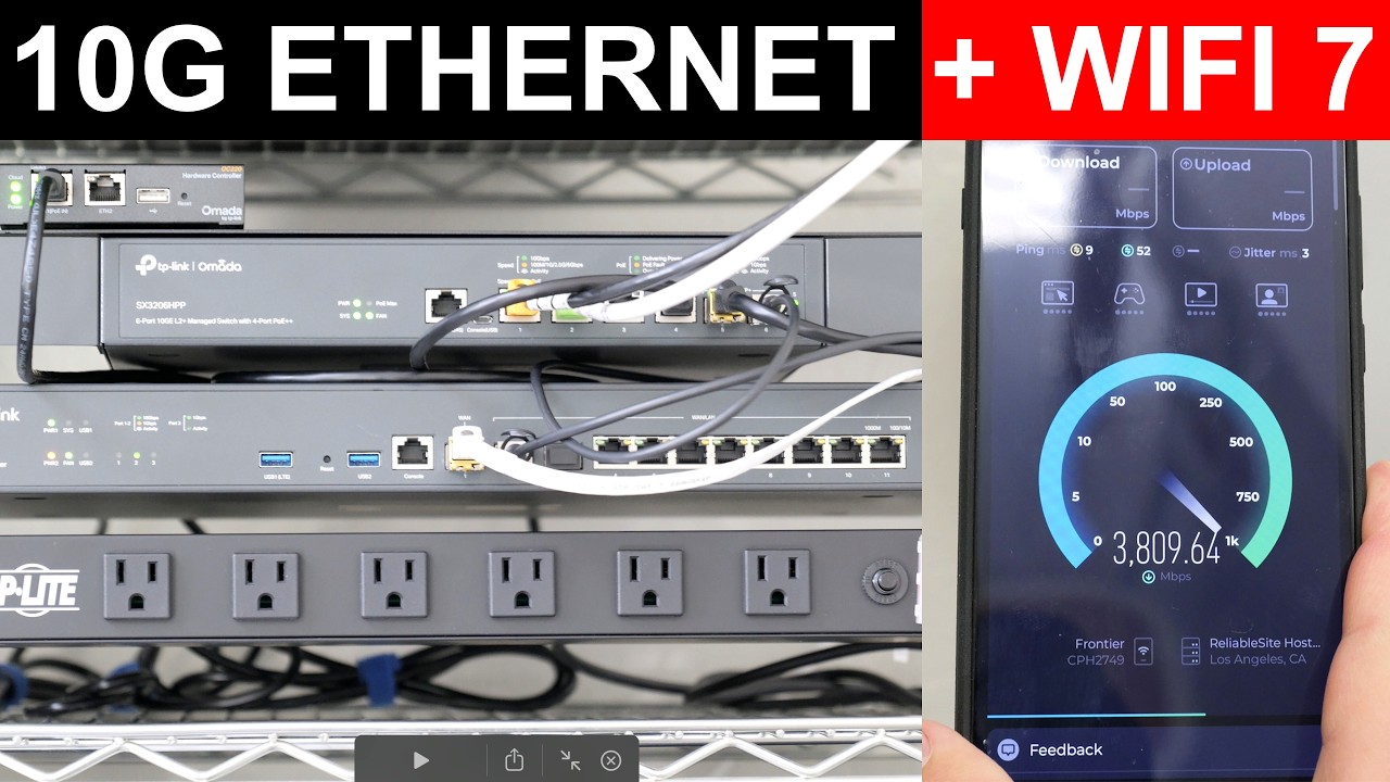 The Beastly 10G Network: ER8411, SX3206HPP, and EAP787 Access Points