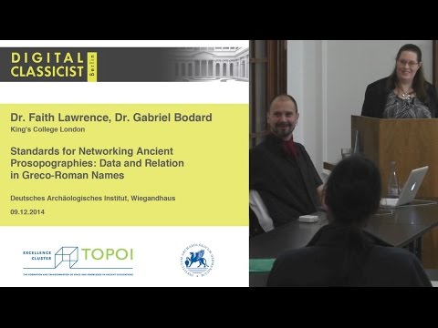 Digital Classicist Seminar Berlin (2014/2015) - Seminar 5