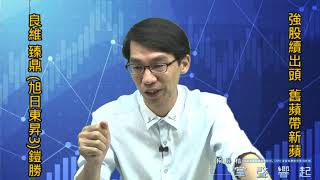 【掌聲響起】#賴昇楷 1028 - 大盤仍強多，舊蘋《臻鼎》帶新蘋《鎧勝(旭日東昇3)》同奔新高，【旭日東昇八強股】持續上菜中 (圖)