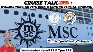Let's talk about MSC cruises