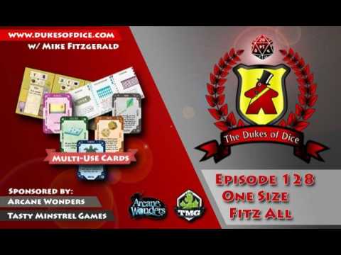 Dukes of Dice (AUDIO) - Ep. 128 - One Size Fitz All