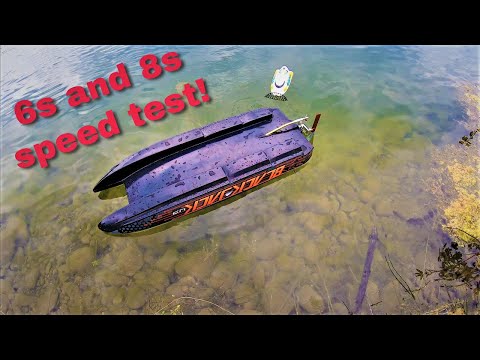 Blackjack 42" | 6s and 8s speed runs, plus a couple crashes, bc that's what this boat does! lol