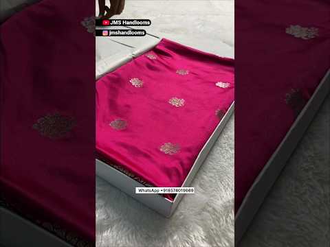Mashru Silk Banarasi Saree | banarasi saree | @JMSHandlooms #viral #shorts