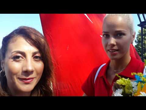 Antonija Misura Sandric Samsun a Merhaba dedi