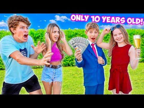 KIDS TURN 21 YEARS OLD FOR THE DAY! (bad idea)