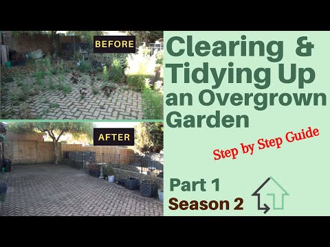 Clearing and Tidying Up an Overgrown Garden - Season 2,  Part 1