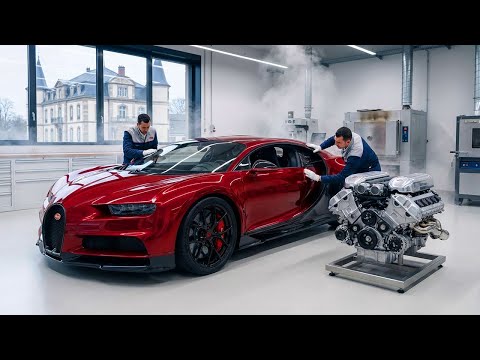 Inside Bugatti Atelier: How the Chiron is Made - $3.5 Million Masterpiece