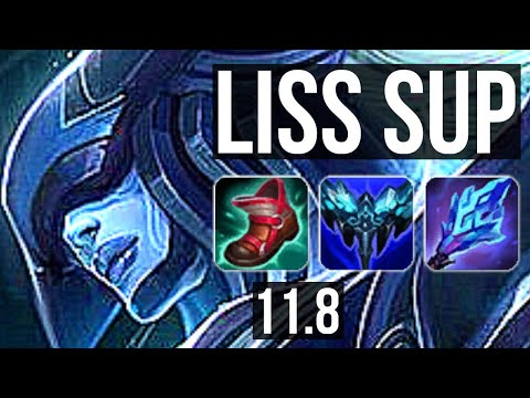 LISSANDRA & Ezreal vs ALISTAR & Kai'Sa (SUPPORT) | 3.5M mastery, 1/1/15 | KR Grandmaster | v11.8