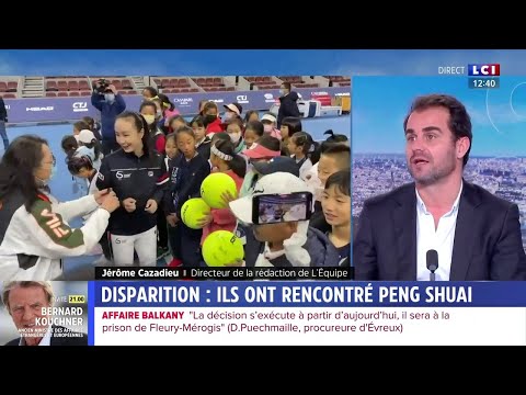 Interview de Peng Shuai dans L'Équipe : les explications du patron du journal
