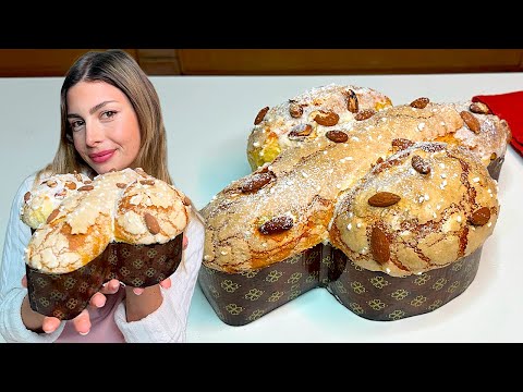 COLOMBA FATTA IN CASA: la ricetta FACILE e VELOCE per Pasqua 🕊️