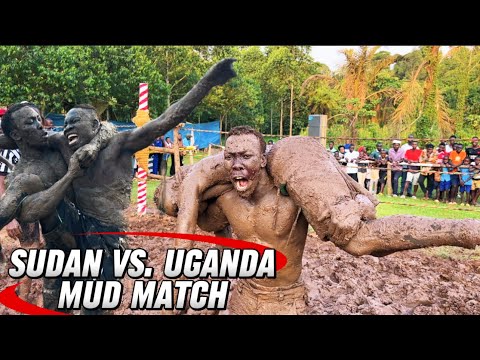 BRUTAL MUD WRESTLING CLASH | Uganda vs Sudan 🇺🇬🇸🇩