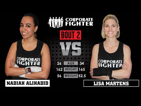 Corporate Fighter 20 - Nadiah Alihadid vs Lisa Martens