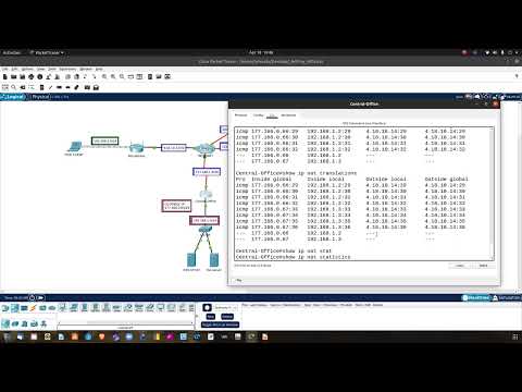 CCNAv7 ENSA Module 6 NAT FOR IPv4 Configuration