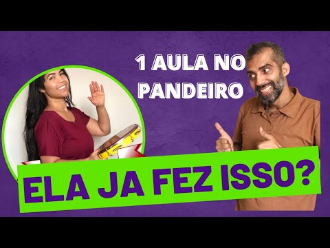 COMO TOCAR  PANDEIRO EM 10 DIAS | Aula 1