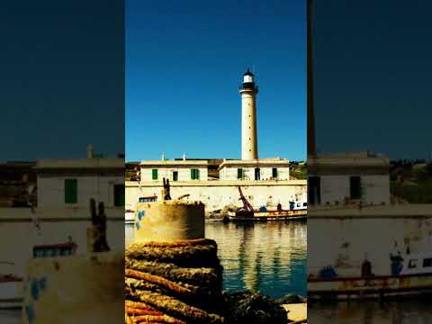 Fort Joinville Lighthouse (Cherchell), Algeria 🇩🇿 #lighthouse #harbour #docks #shortsfeed
