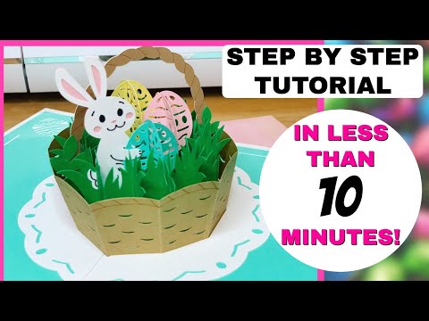 How To Create A Magical Pop Up Easter Card Step By Step