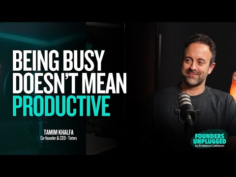 Founders Unplugged: Building Toters with Tamim Khalfa