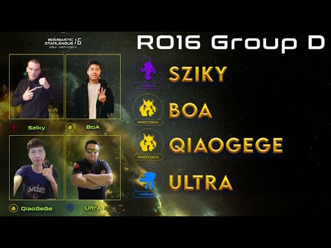 BSL16 - RO16 Group D: Sziky, BoA, QiaoGege, UltrA - Bombastic StarLeague  - StarCraft Remastered