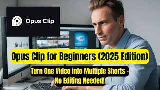 Opus Clip for Beginners (2025): Turn One Video into Multiple Shorts – No Editing Needed!