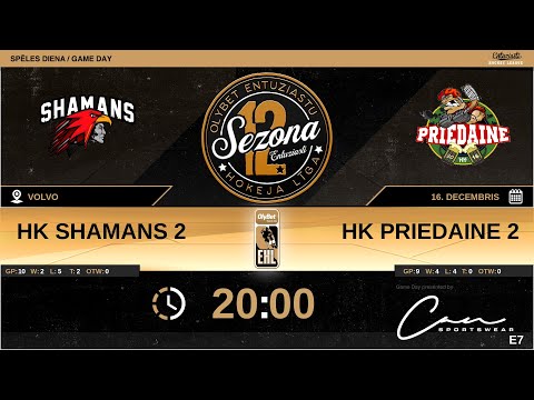 2022 12 16 HK SHAMANS 2 - HK PRIEDAINE 2