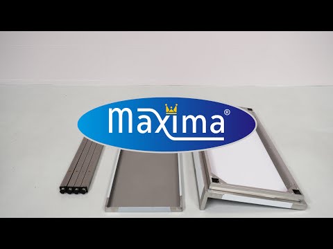 Maxima 不锈钢工作台 - 160 x 60 厘米 - 带后挡板和底架