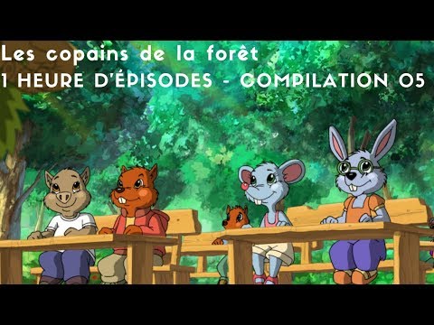 Les copains de la forêt - 1 heure d'épisodes - compilation 05