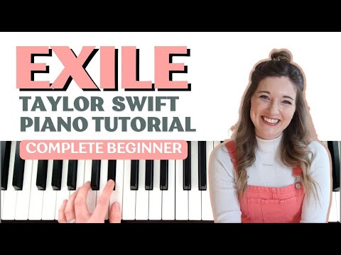 Cours de piano facile de 20 minutes pour jouer « Exile » de Taylor Swift [Tutoriel complet pour d...