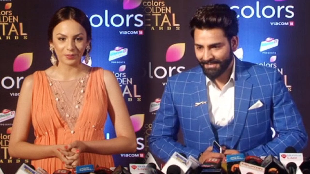 Manveer Gurjar And Nitibha Kaul  Make Stylish Apperance  At Golden Petal Awards