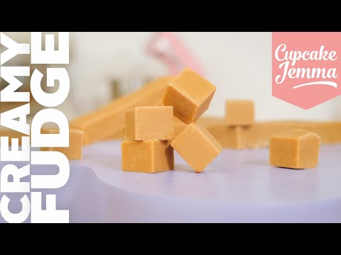 Easy, Creamy.. Vanilla Fudge | Cupcake Jemma