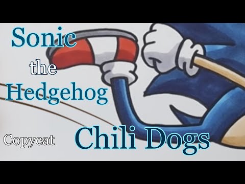 How to Make Sonic the Hedgehog Chili Dogs