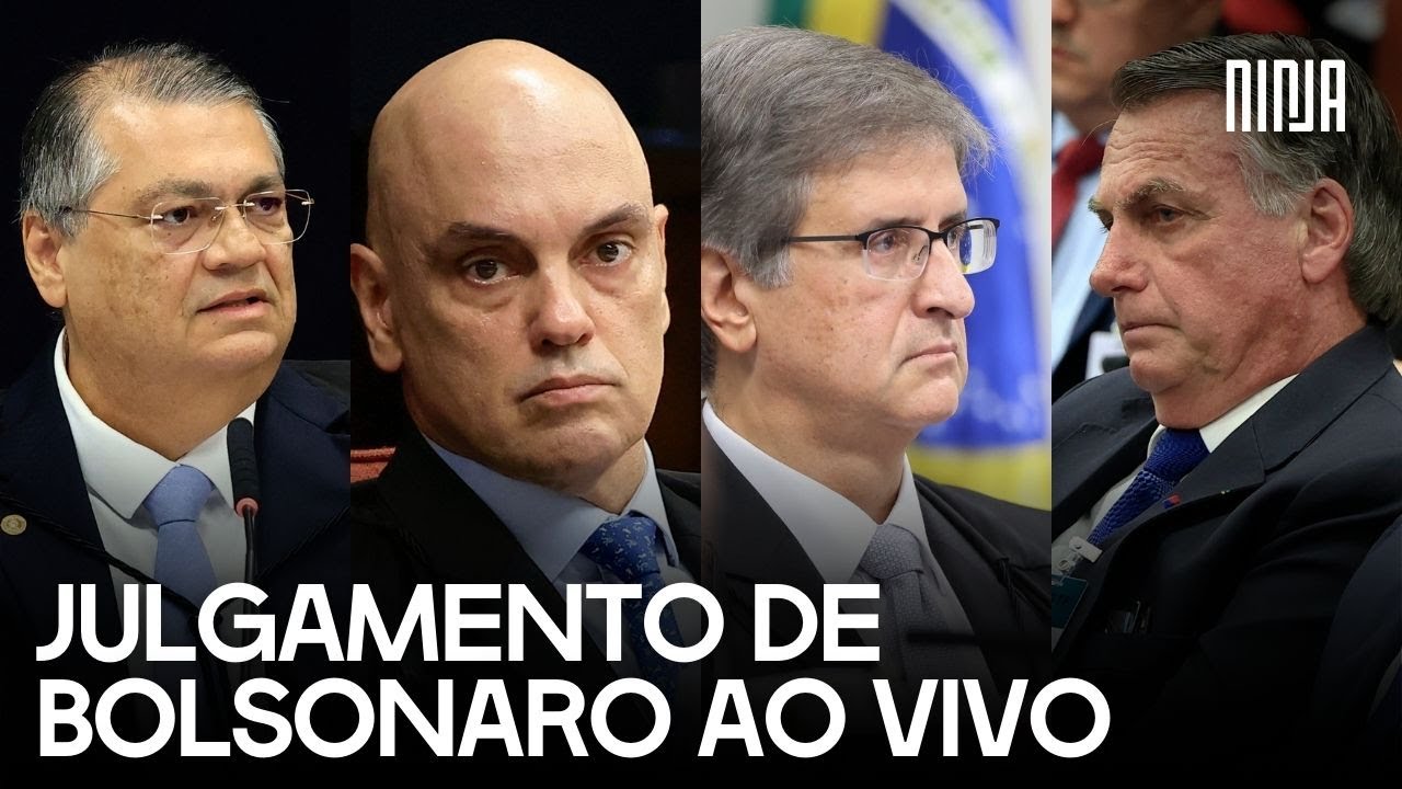🔥STF Julga Bolsonaro, Braga Netto, Heleno, Ramagem e líderes da cúpula golpista🔥