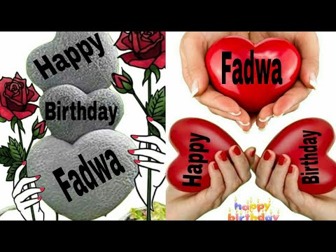 Fadwa happy birthday song /Fadwa happy birthday /Fadwa birthday status