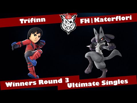 Going Ham #4 SSBU - Winner's Round 3 -Trifinn (Mii Brawler) Vs Katerflori (Lucario)
