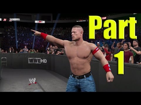 WWE 2K15 Showcase Part 1 HUSTLE, LOYALTY, DISRESPECT Walkthrough XBOX ONE VERSION