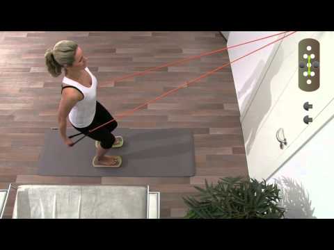 Monostep: Übung auf zwei Monosteps mit Zugseilset 1