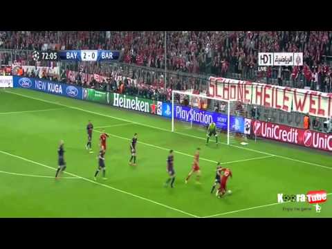 Bayern Munich vs FC Barcelona 4:0 - 23.04.2013 (Goals)