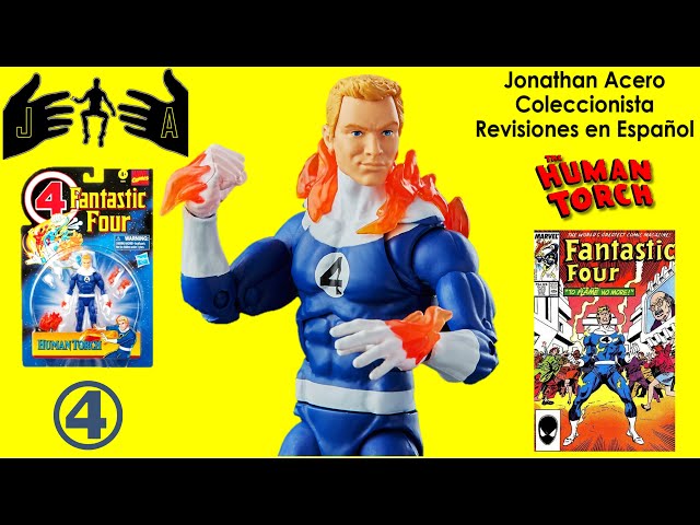 Vídeo relacionado con Marvel Legends Series Johnny Storm, Figura de acción