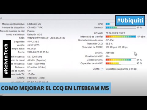 COMO MEJORAR EL CCQ EN LITEBEAM M5