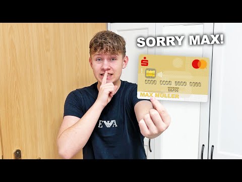 MAX LEIDET😢***ICH KAUFE ALLES MIT SEINER KARTE!